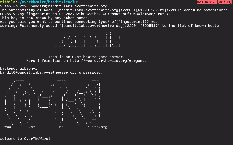 Successful Login